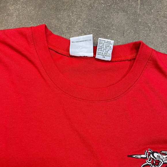 Vintage 90s Acme Rocket Racer Wile E Coyote T Shirt - Picture 8 of 8